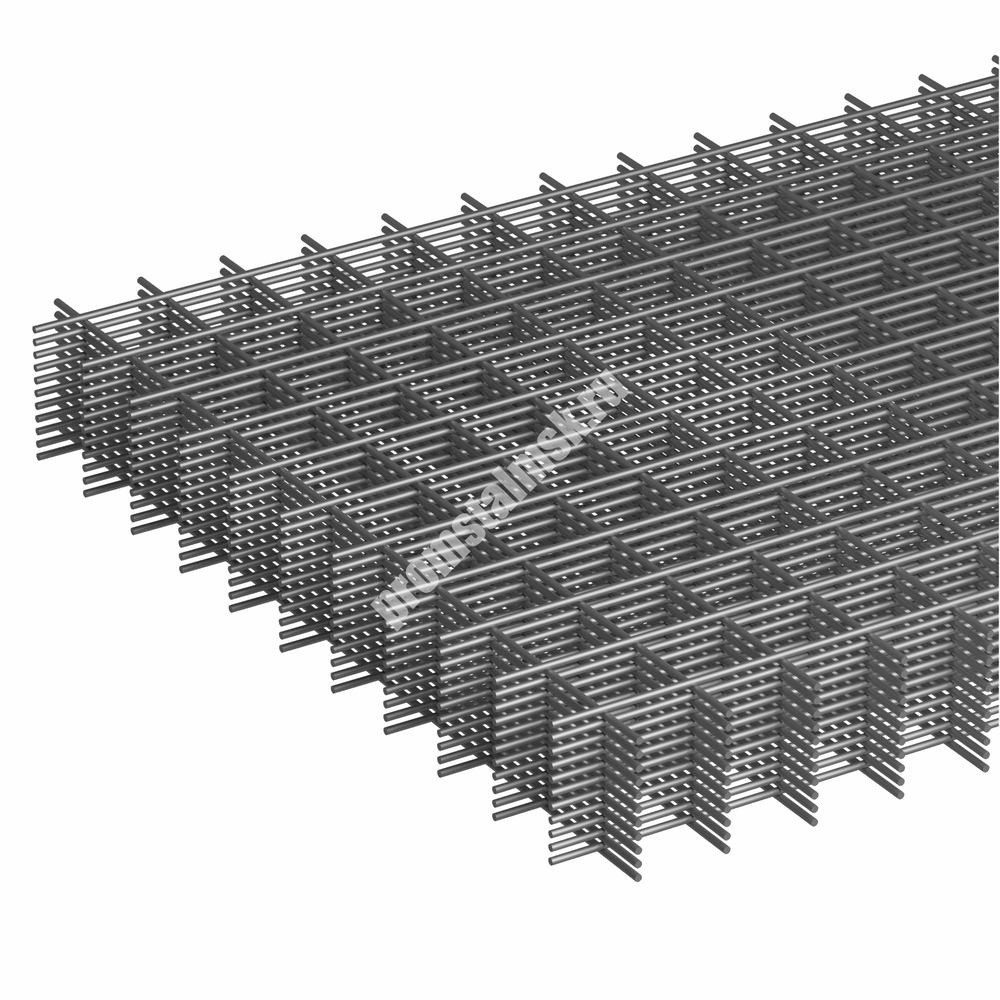 Сетка стальная сварная 50 x 50 x 4 x 2000 оцинкованная