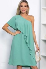 Платье Шардоне (серо-зеленое) П13770-36М LT Collection