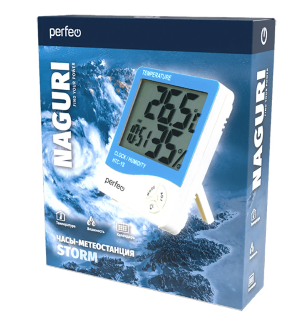 Метеостанция Perfeo PF-С3662 Storm Naguri PF-HTC-15
