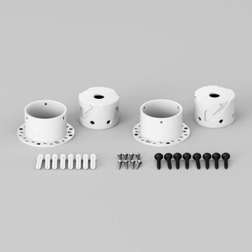 Набор для двухстороннего скрытого монтажа D18 201157 белый Nemo Maytoni