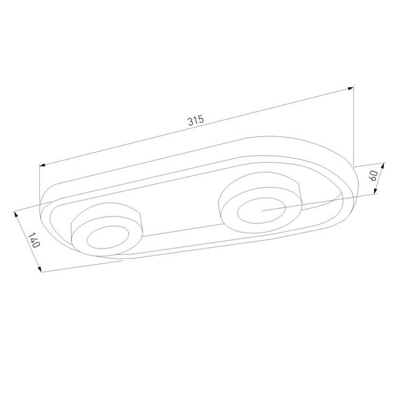 Светодиодный спот Eurosvet Slam 20123/2 LED белый
