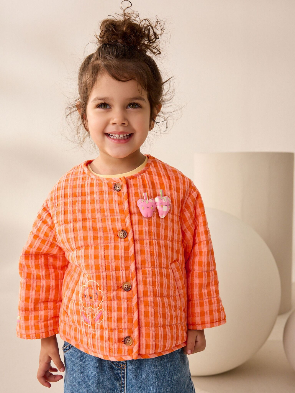 Куртка для девочки Next E25-113, Оранжевый