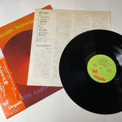 Винтажная виниловая пластинка LP Robin Trower For Earth Below (Japan 1975) (Obi)