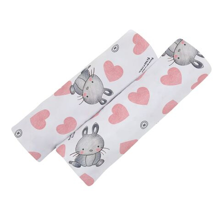 Пеленка текстильная BUBO BABY "SOFT" 100х120 см, кулирная гладь, 2 шт