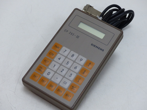 SIEMENS OP393 III 6ES5393-0UA15