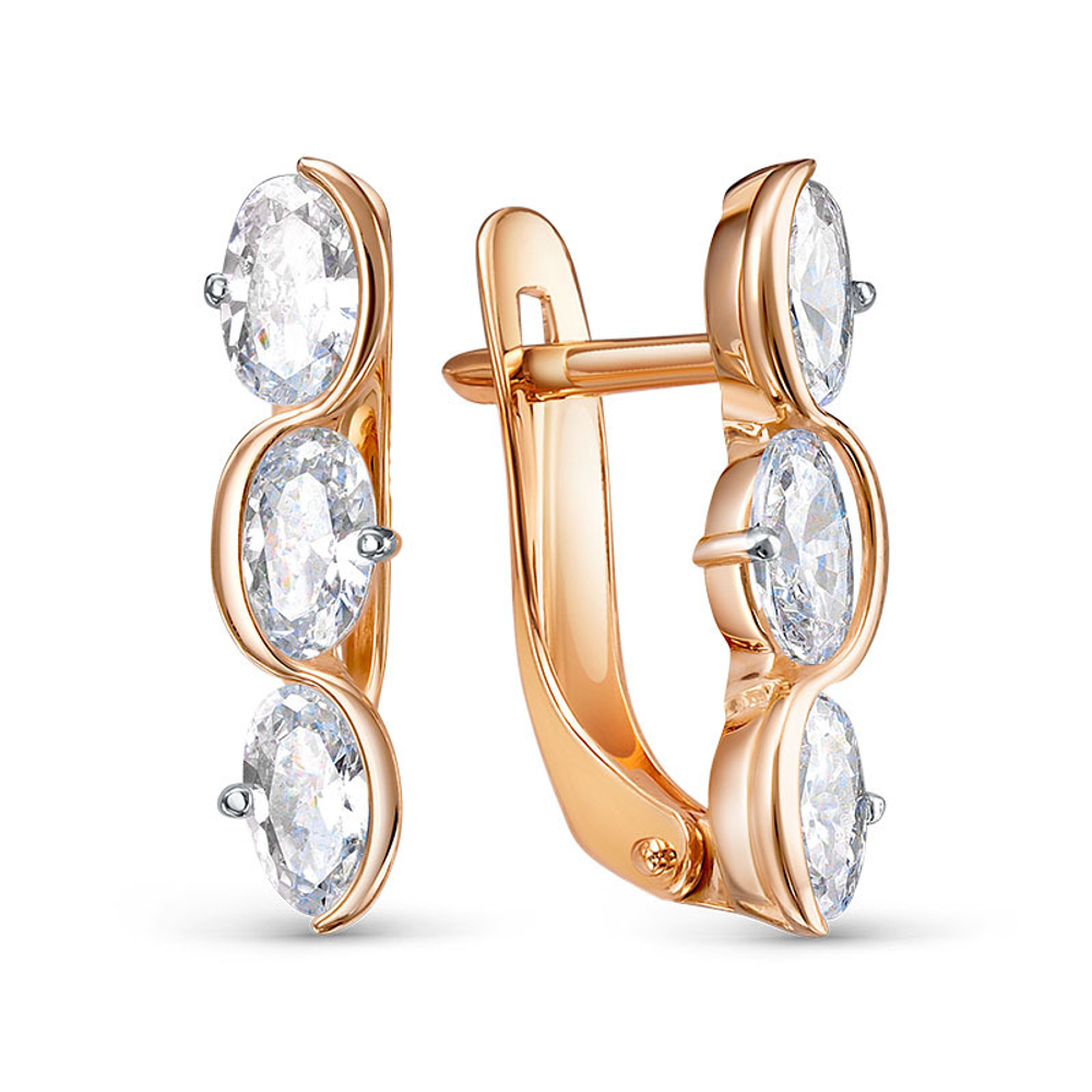 Серьги из золота 585 пробы