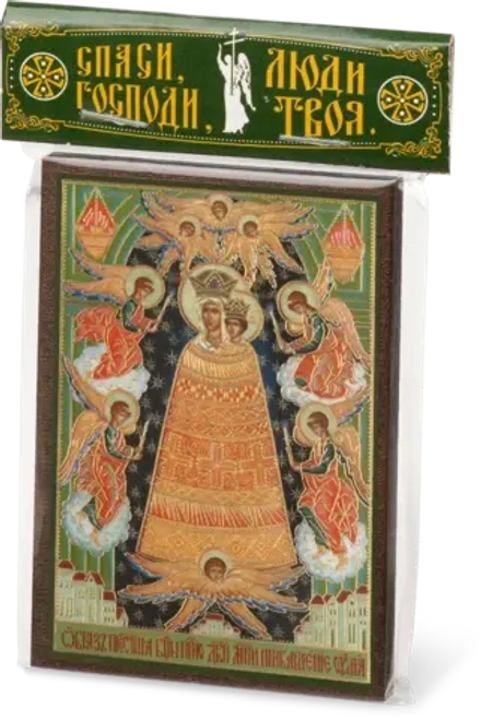 Икона БМ "Прибавление ума" 6х9 на МДФ-6