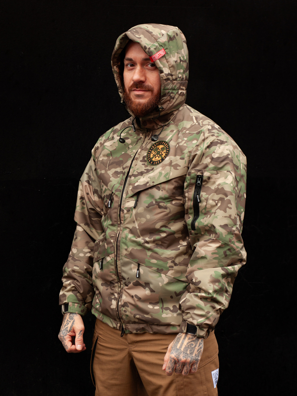 Куртка демисезонная Варгградъ на флисе мужская sfagnum