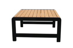 Комплект кофейных столов из алюминия MAYA темный графит