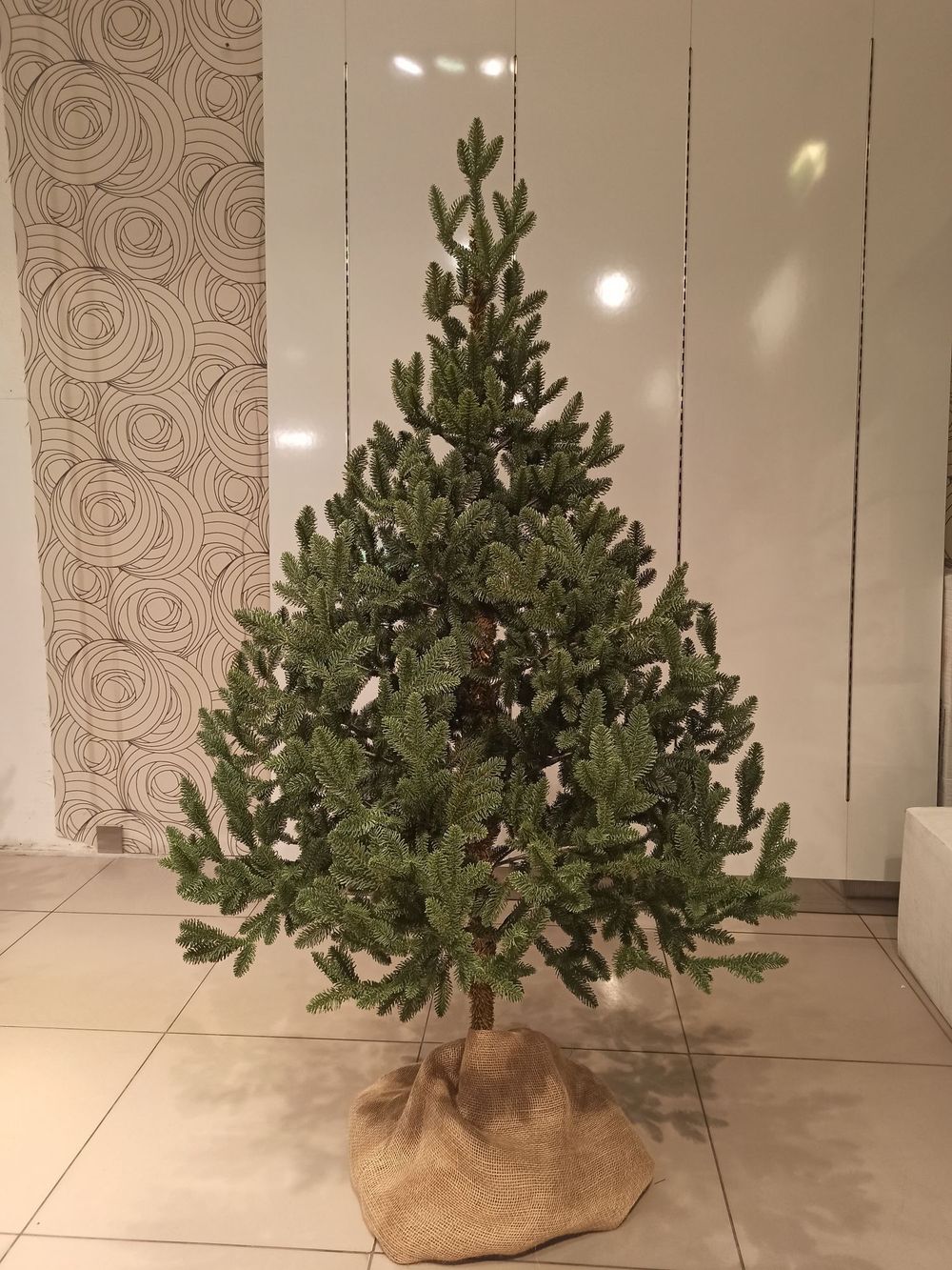 Искусственная ель на ножке «Датская» (Литая хвоя) высота от 1.2 м до 2.4 м