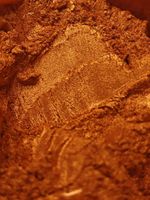 Премиум 9963 Оранжевое золото металлик - сухой перламутровый краситель