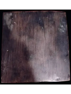 Антикварная икона " Богоматерь" цельнолитая медная металлопластика