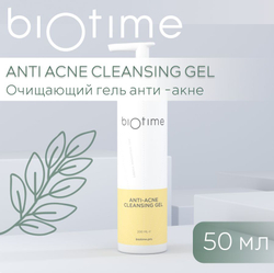 ANTI ACNE CLEANSING GEL BIOTIME - Очищающий гель, 200мл