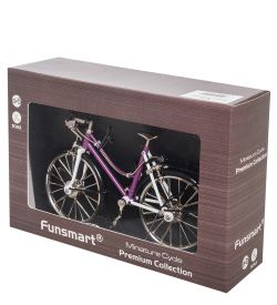 VL-06/2 Фигурка-модель 1:10 Велосипед женский «Torrent Ussury» фиолетовый