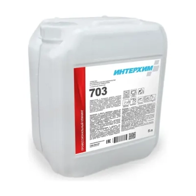 ИНТЕРХИМ 703 ГЕЛЬ, 5л. Гель для санузлов, Расродажа!!! ih71350