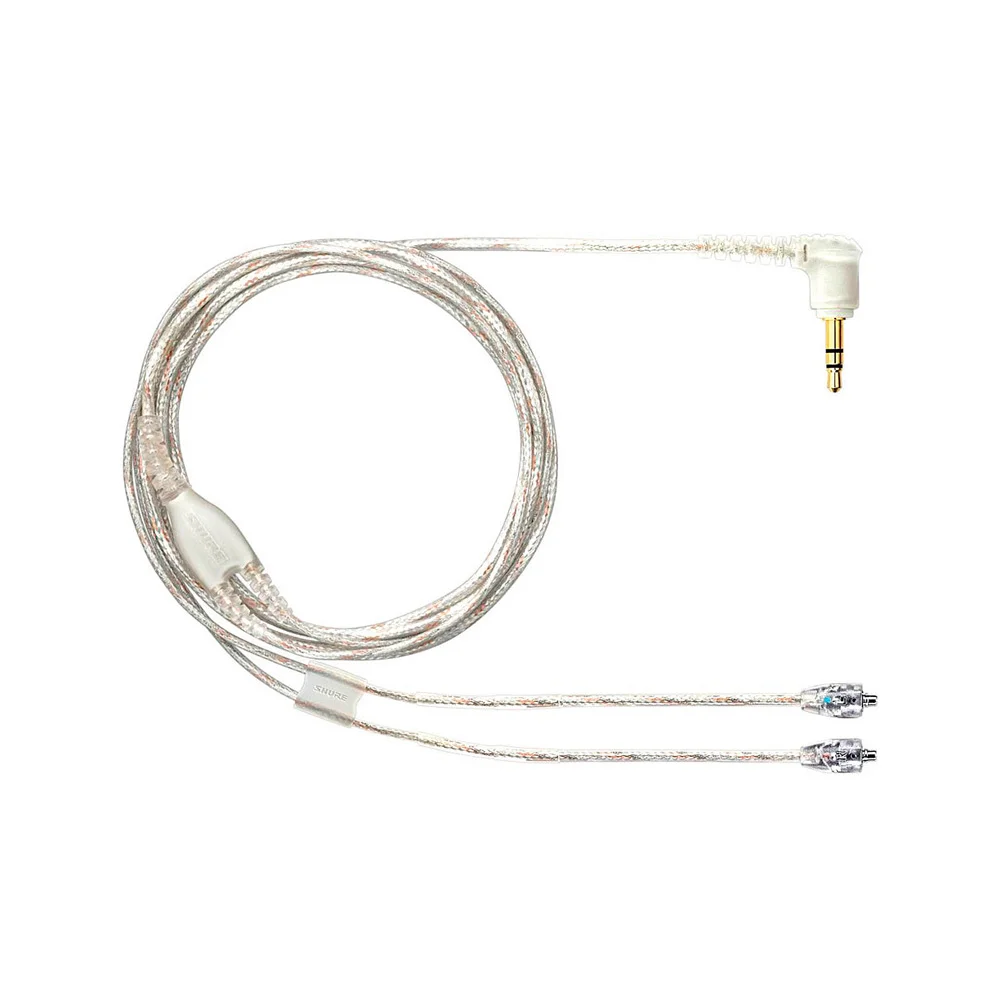 Shure EAC46CLS (прозрачный) сменный кабель для наушников серии SE, 115 см