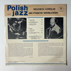 Винтажная виниловая пластинка LP Jan Ptaszyn Wroblewski, Wojciech Karolak Mainstream (Польша 1974) Польский Джаз