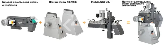 Модуль для плоского шлифования Grit GIL
