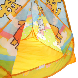Палатка детская игровая Оранжевая корова 81х90х81см, в сумке (GFA-OC01-R)