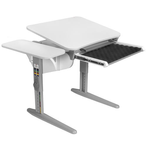 Растущая парта Дэми СУТ 44 с лотком и полкой СУТ.45.310 (1000×565 мм)