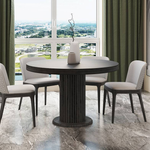 Стол Denver 120, круглый, шпон