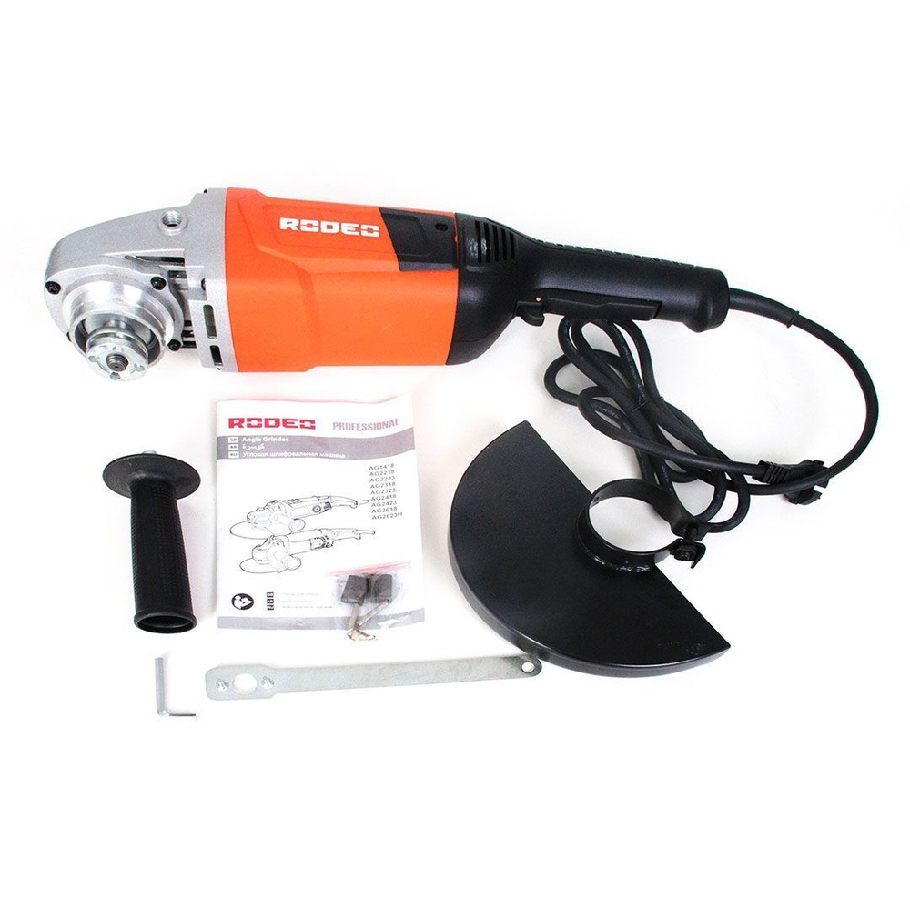 Угловая шлифовальная машина AG2423 RODEO, 2400 Вт.