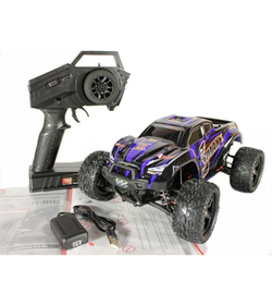 Радиоуправляемый монстр Remo Hobby SMAX V2.0 (синий) 4WD 2.4G 1/16 RTR