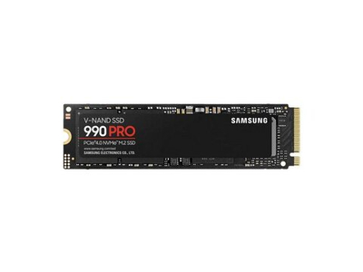 SSD накопитель Samsung 990 PRO 4ТБ, M.2 2280, PCIe 4.0 x4, NVMe [MZ-V9P4T0BW]