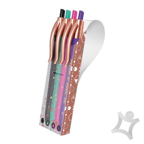 Qələm \ Ручка \  Pen SETS WITH 4 COPPER BALL PENS