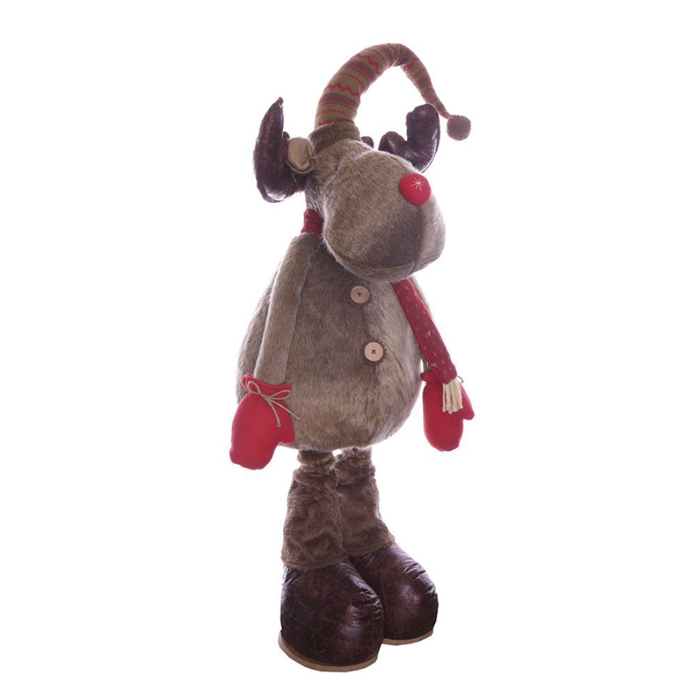 GAEM Игрушка набивная "Лось" (телескопич.), L42 W32 H155 см