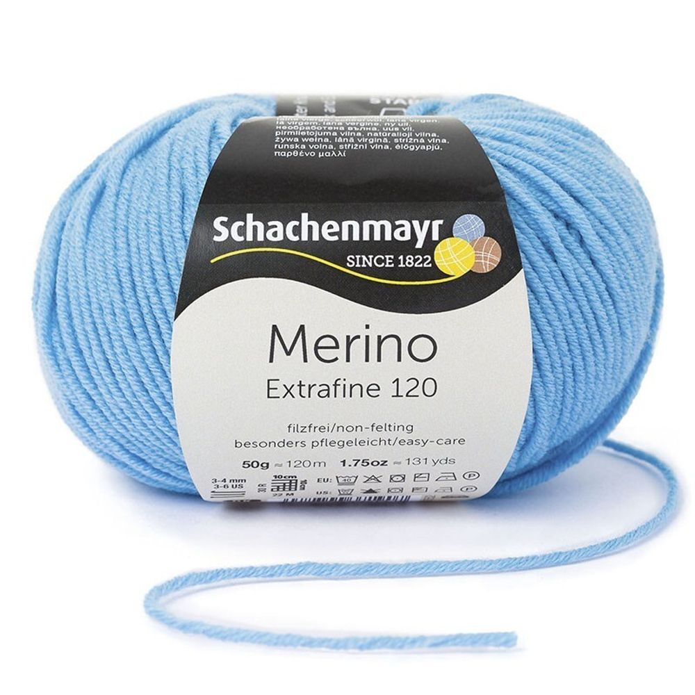 Пряжа Schachenmayr Merino Extrafine 120 (00165)