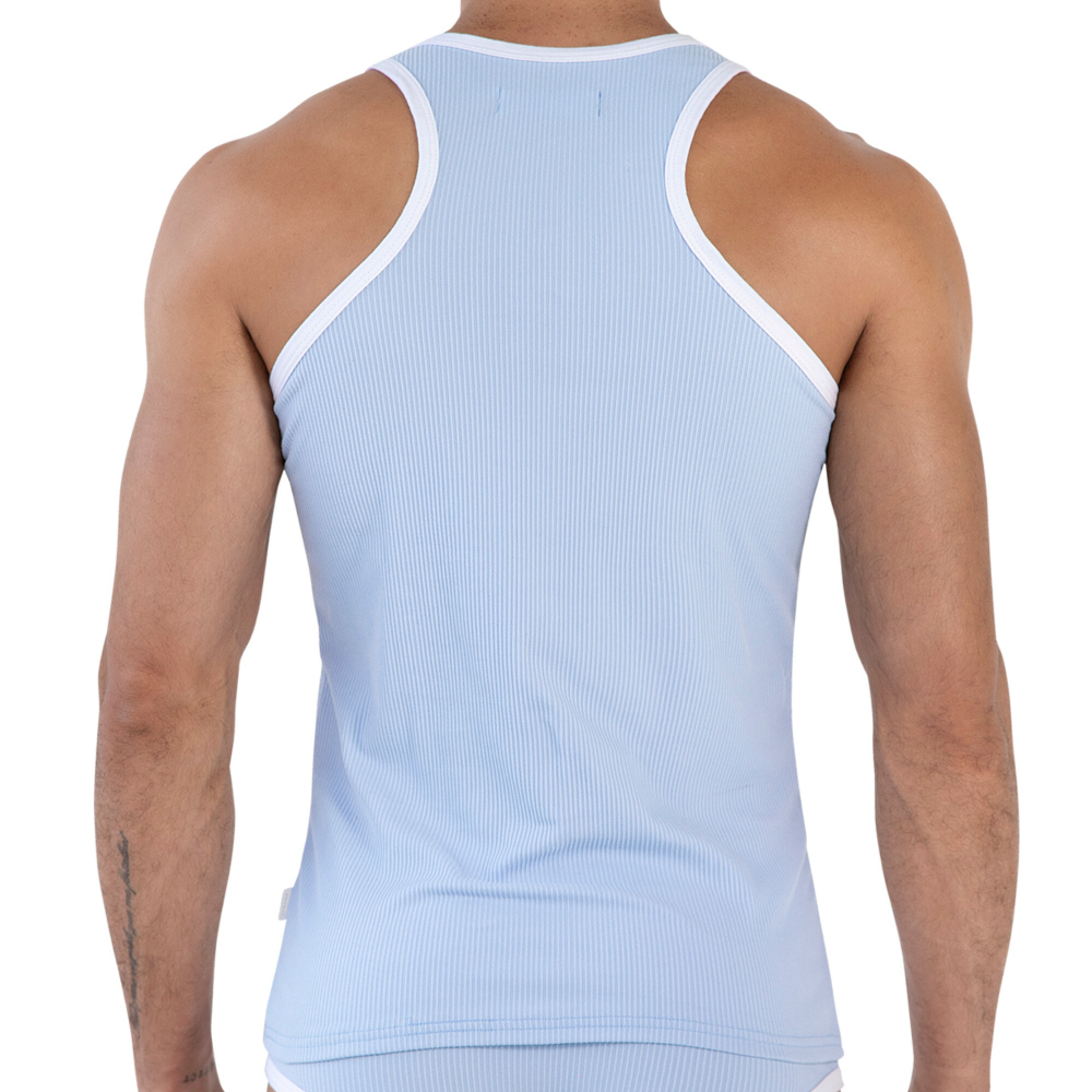 Мужская майка голубая Clever URBANO TANK TOP 161407
