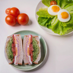 Сэндвич с ветчиной и сыром по-корейски