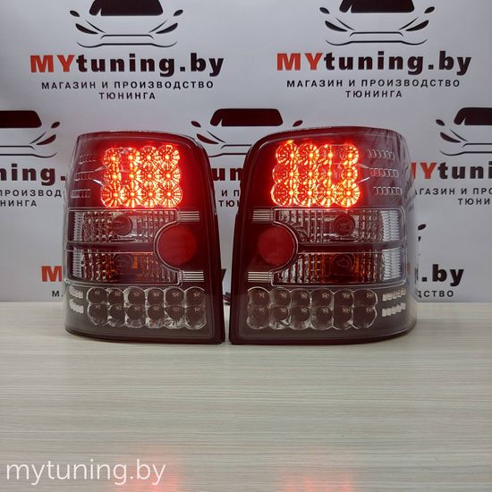 Задние фонари VW Passat B5 black led