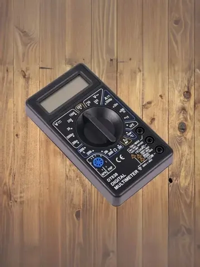 Портативный цифровой токоизмерительный (тестер электрический) мультиметр DT 838 с функцией прозвонки цепи