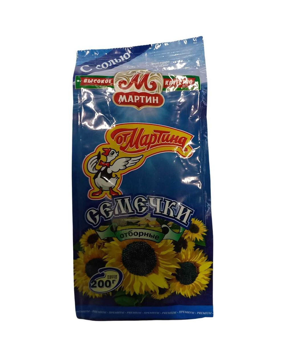 Семечки "От Мартина" с солью 100г