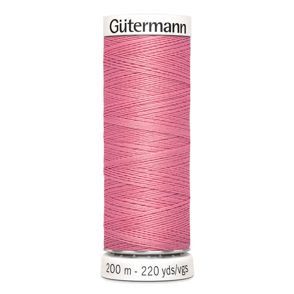 Нить Sew-All 200 м, Gutermann, 889 нежно-розовый