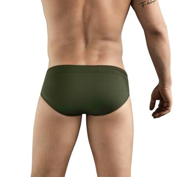 Мужские плавки зеленые Clever Moda VALENCIA SWIMSUIT BRIEF 178810