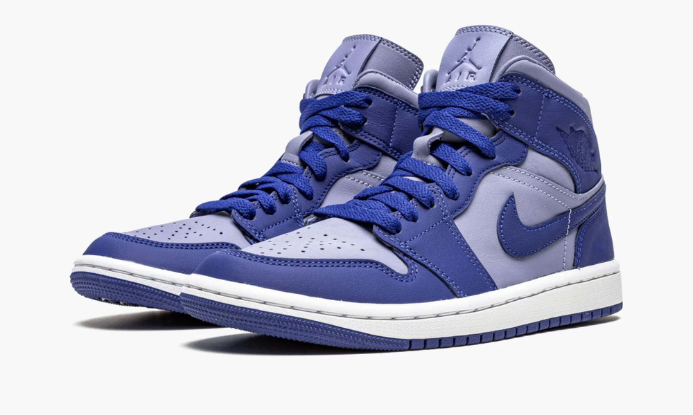 Air Jordan 1 Mid SE WMNS "Iron Purple Deep Royal"