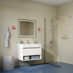 Душевая система 35к IDDIS ZDXSB3Fi06 "Zodiac X" лейка "Тропический душ" пов. излив ХРОМ