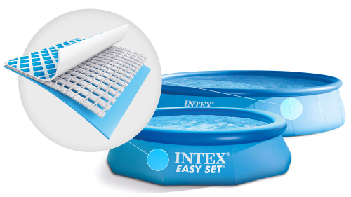 Бассейн с надувным бортом 305х61см Intex Easy Set 3077л