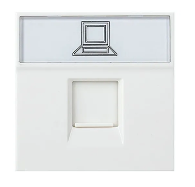 Розетка / EKF RJ45, категории 5e 2 модуля E2MK015E-135-10