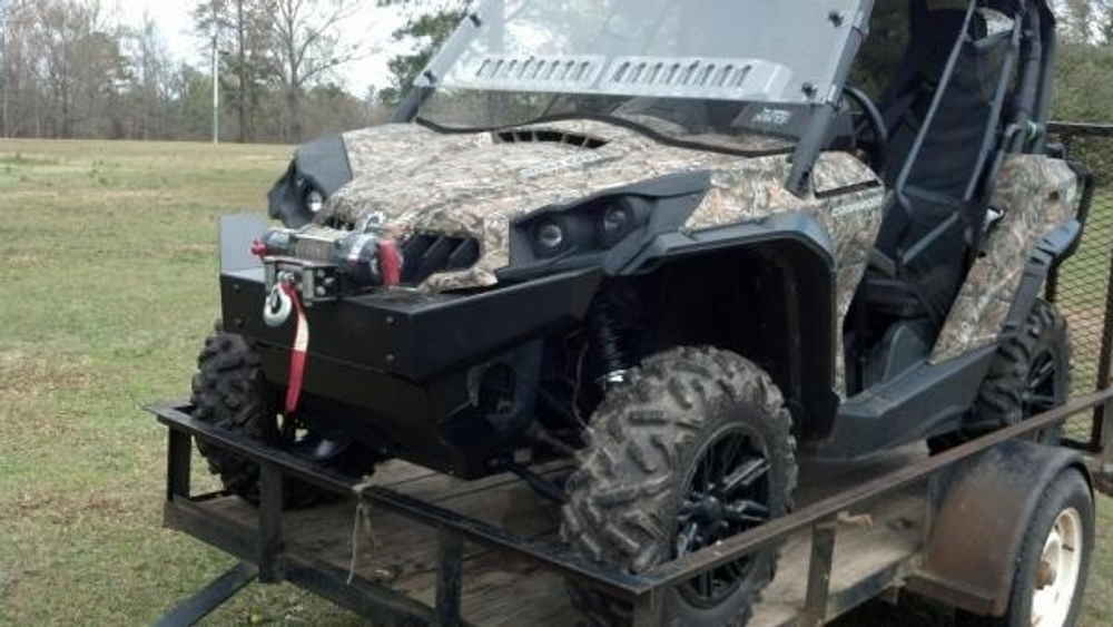 Бампер для квадроцикла Can-Am Commander "Warn", передний