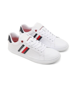 Кожаные кроссовки Tommy Hilfiger - белый(FM0FM04921)