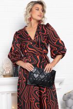 Платье Инна (черно-красное) П15068-13М LT Collection