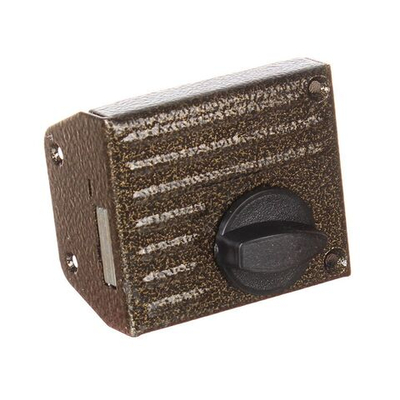 Замок накладной дверной, Зенит, 3Н1-2, 00-00000652, бронза