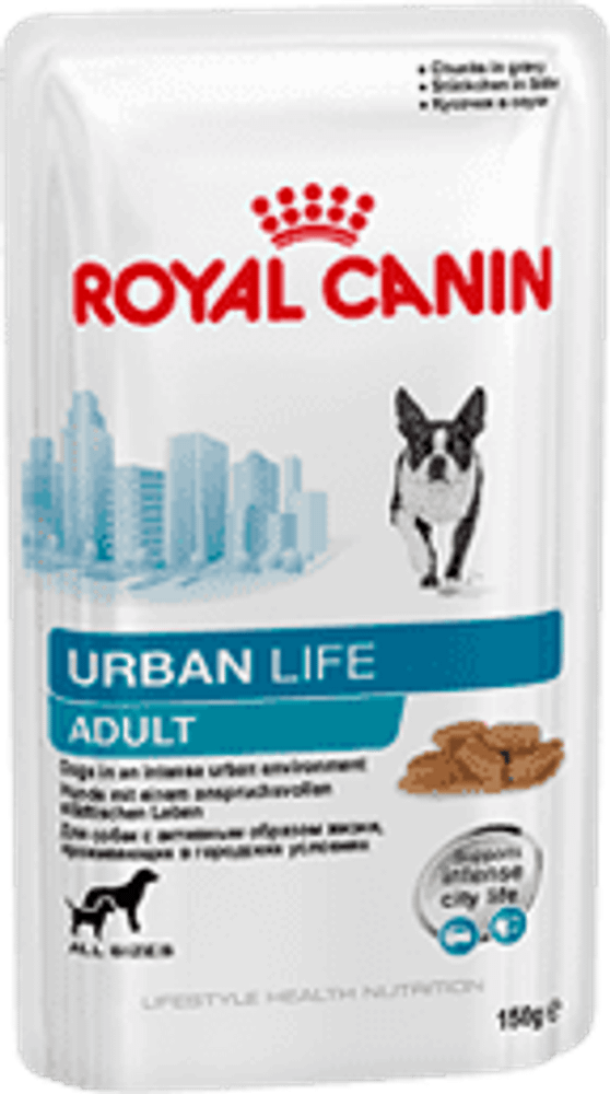 Royal Canin 150г. Urban life консервы для собак живущих в городских условиях
