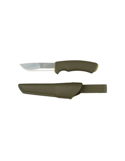 Нож Morakniv BushCraft Forest, нержавеющая сталь, рез. рукоять, 12493