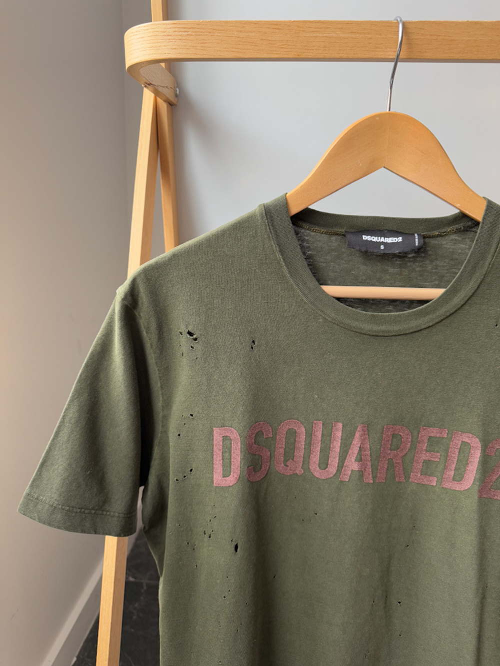 Хлопковая футболка Dsquared2, S