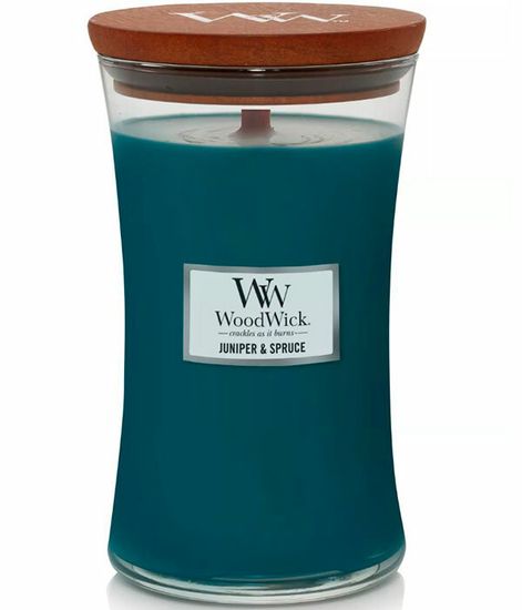 Можжевельник и ель, ароматическая свеча, WoodWick